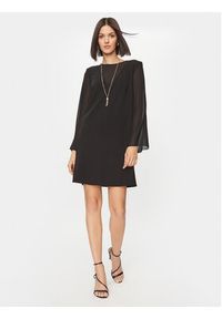 Rinascimento Sukienka koktajlowa CFC0115580003 Czarny Regular Fit. Kolor: czarny. Materiał: syntetyk. Styl: wizytowy #5