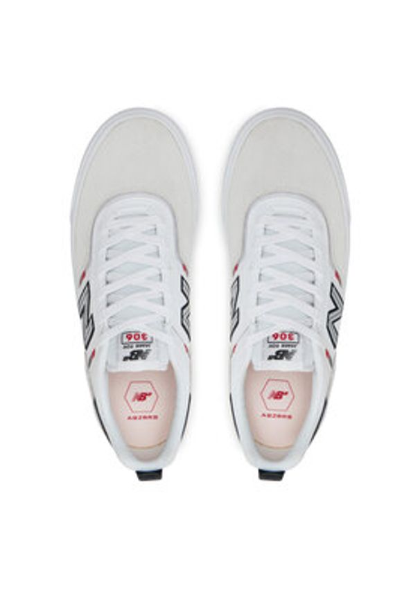 New Balance Sneakersy NM306OLS Biały. Kolor: biały. Materiał: skóra, zamsz