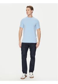 JOOP! Jeans T-Shirt 30044716 Błękitny Modern Fit. Kolor: niebieski. Materiał: bawełna