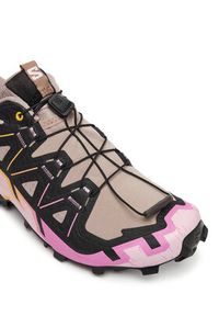 salomon - Salomon Buty do biegania Speedcross 6 L47980800 Beżowy. Kolor: beżowy. Materiał: materiał. Model: Salomon Speedcross #3