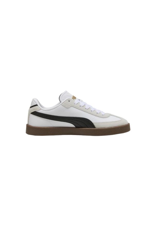 Puma - Buty na co dzień damskie PUMA CLUB II skóra. Okazja: na co dzień. Kolor: czarny, biały, wielokolorowy. Materiał: syntetyk, materiał. Sport: turystyka piesza