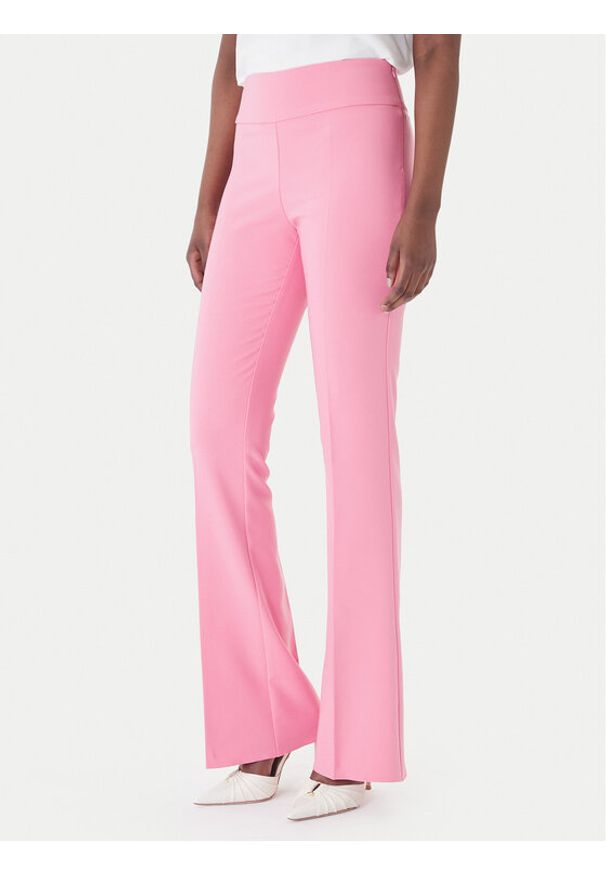 Rinascimento Spodnie materiałowe CFC0127876003 Różowy Slim Fit. Kolor: różowy. Materiał: syntetyk