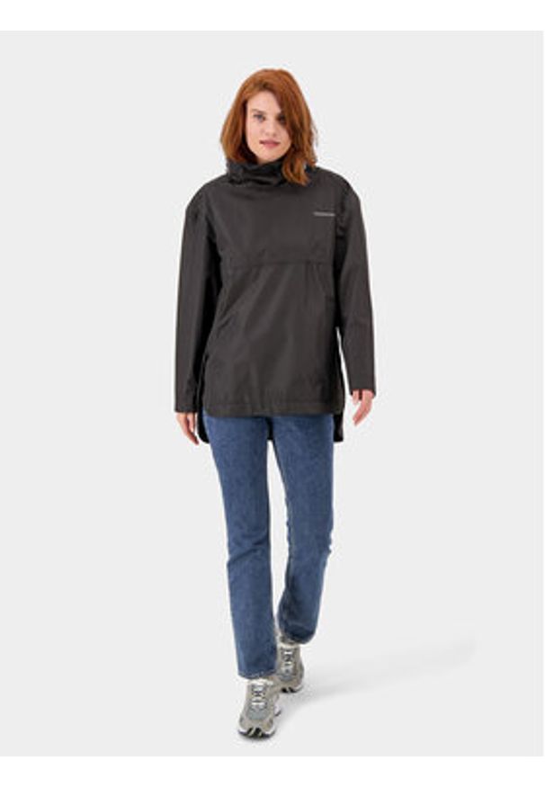 Didriksons Kurtka anorak Thyra 504652 Czarny Regular Fit. Kolor: czarny. Materiał: syntetyk