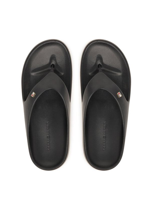 TOMMY HILFIGER - Tommy Hilfiger Japonki FW0FW09200 Czarny. Kolor: czarny. Materiał: syntetyk