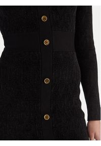 Marciano Guess Sukienka dzianinowa 5BGK04 5661Z Czarny Slim Fit. Kolor: czarny. Materiał: syntetyk #3