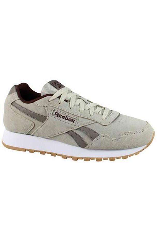Buty do chodzenia męskie Reebok Glide. Kolor: beżowy. Materiał: skóra. Szerokość cholewki: normalna. Sport: turystyka piesza