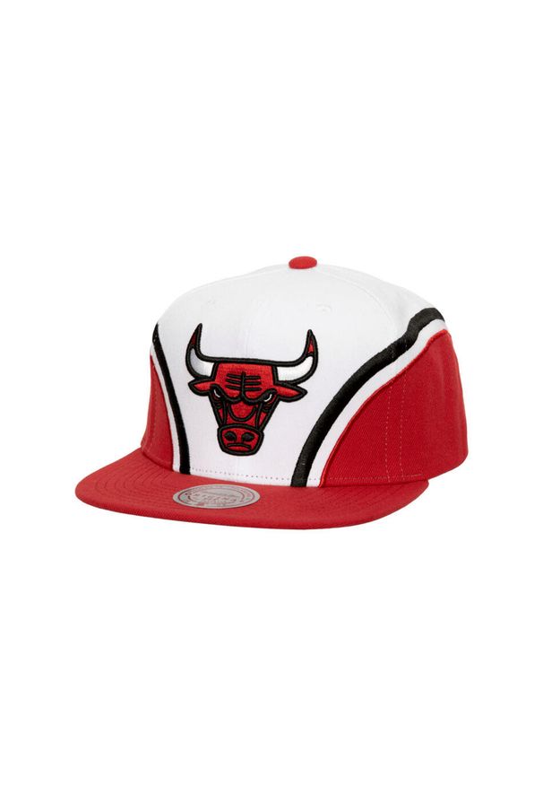Czapka typu snapback Mitchell & Ness Overhead Chicago Bulls. Kolor: biały