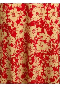 Lauren Ralph Lauren - LAUREN RALPH LAUREN Sukienka letnia 200P09092001 Czerwony Regular Fit. Kolor: czerwony. Materiał: syntetyk. Sezon: lato #2