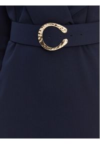 Rinascimento Sukienka koktajlowa CFC0126777003 Granatowy Slim Fit. Kolor: niebieski. Materiał: syntetyk. Styl: wizytowy #3