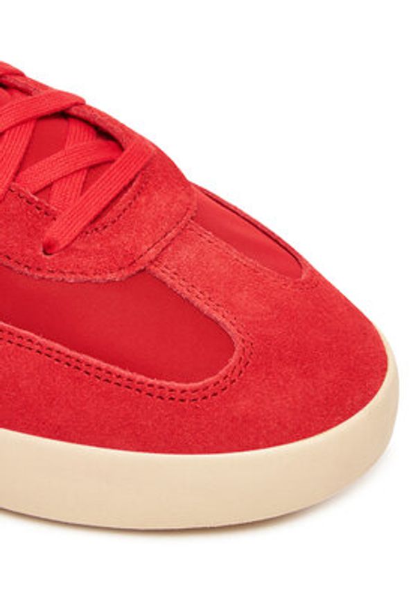 Adidas - adidas Sneakersy Barreda Decode JR3517 Czerwony. Kolor: czerwony. Materiał: skóra