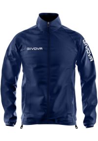 Kurtka Sportowa Givova Windjack Niebieska 2XS - Lekka i Oddychająca. Kolor: niebieski. Materiał: nylon. Sport: fitness