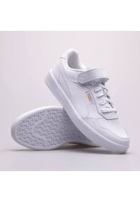 Buty Puma Court Ultra Strap M 390983-01 białe. Okazja: na co dzień. Kolor: biały. Materiał: syntetyk, materiał