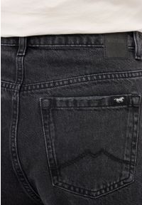 Mustang - MUSTANG CHARLOTTE TAPERED DAMSKIE SPODNIE JEANSOWE JEANSY DŻINSY DENIM BLACK 1015572 4000 841 #7
