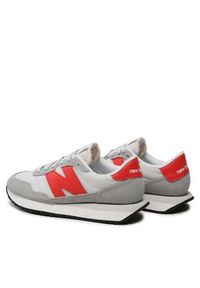 New Balance Sneakersy MS237BO Szary. Kolor: szary. Materiał: materiał