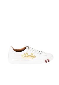 Bally Sneakersy "Wiera" | 6221378 | Wiera | Kobieta | Biały. Kolor: biały. Materiał: skóra. Wzór: aplikacja #2