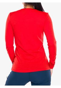 Fjällräven - Bluza damska Fjallraven Abisko Wool LS. Kolor: pomarańczowy