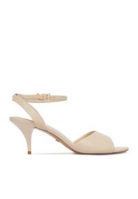 Gino Rossi - GINO ROSSI Sandały C-LT51-38 Beżowy jasny. Kolor: beżowy. Materiał: skóra #1