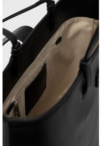 Trussardi Jeans - Trussardi Torebka kolor czarny. Kolor: czarny. Rodzaj torebki: na ramię #3