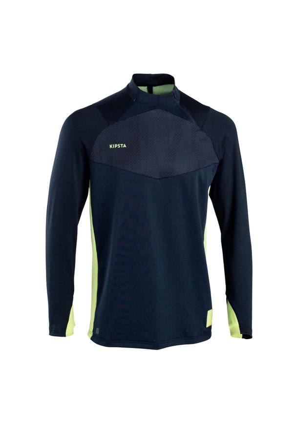 KIPSTA - Bluza do piłki nożnej Kipsta Traxium na półsuwak. Materiał: materiał. Sport: piłka nożna, fitness