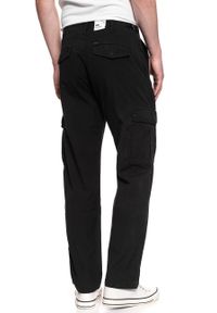 Lee - LEE SPODNIE MĘSKIE FATIGUE PANT BLACK L73ACJ01 112120319. Materiał: tkanina, materiał. Wzór: jednolity #4