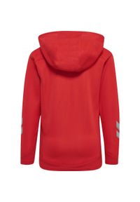 Bluza dziecięca z kapturem Hummel hmlLEAD poly. Typ kołnierza: kaptur. Kolor: czerwony, różowy, wielokolorowy. Sport: joga i pilates