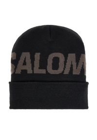 salomon - Salomon Czapka Hermitage LC2152900 Czarny. Kolor: czarny. Materiał: akryl #1