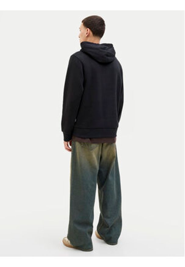 Jack & Jones Bluza Logo 12279649 Czarny Regular Fit. Kolor: czarny. Materiał: bawełna