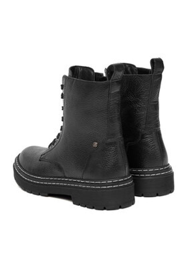 Lasocki Trzewiki CEO-WI23-MICHAELA-02 Czarny. Kolor: czarny. Materiał: skóra