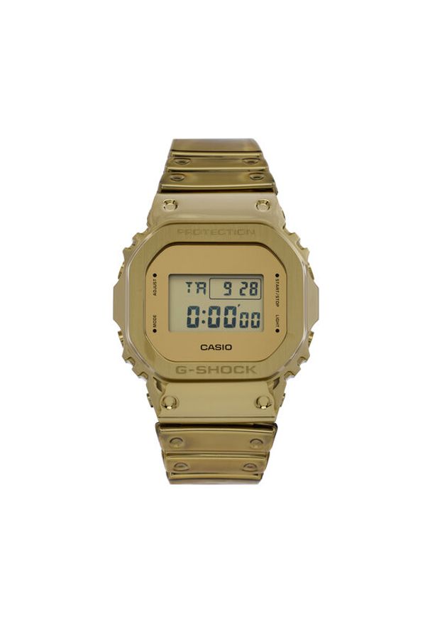 G-Shock Zegarek GM-5600YMG-9ER Złoty. Kolor: złoty. Materiał: syntetyk