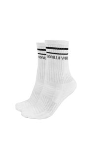 GORILLA WEAR - Skarpetki z okrągłym dekoltem - Biały - EU 39-42. Kolor: biały. Sport: fitness
