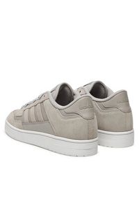 Adidas - adidas Sneakersy Rapid Court Low JR3155 Szary. Kolor: szary. Materiał: zamsz, skóra #4