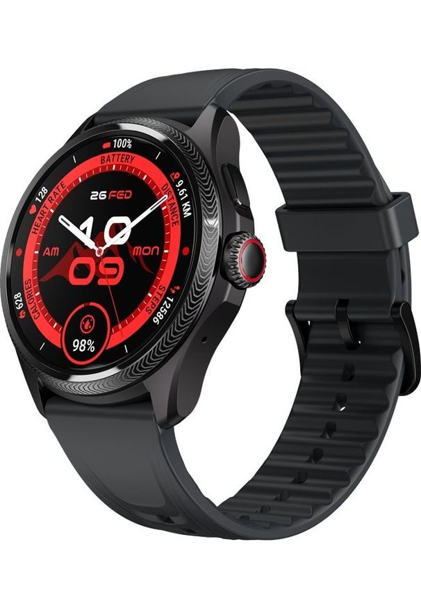 MOBVOI - Smartwatch Mobvoi TicWatch Pro 5 Enduro Czarny (Pro 5 Enduro Black). Rodzaj zegarka: smartwatch. Kolor: czarny