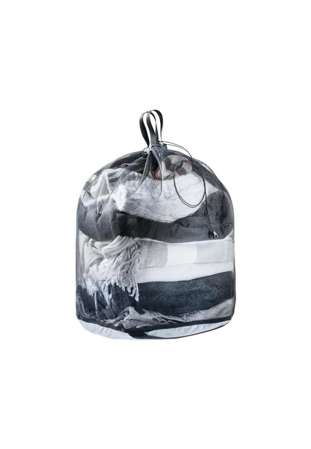 Worek bagażowy Deuter Mesh Sack 18 - tin/black. Kolor: szary. Materiał: mesh