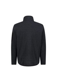 Bluza męska turystyczna CMP 38H2237. Kolor: czarny. Materiał: polar. Sport: turystyka piesza #2