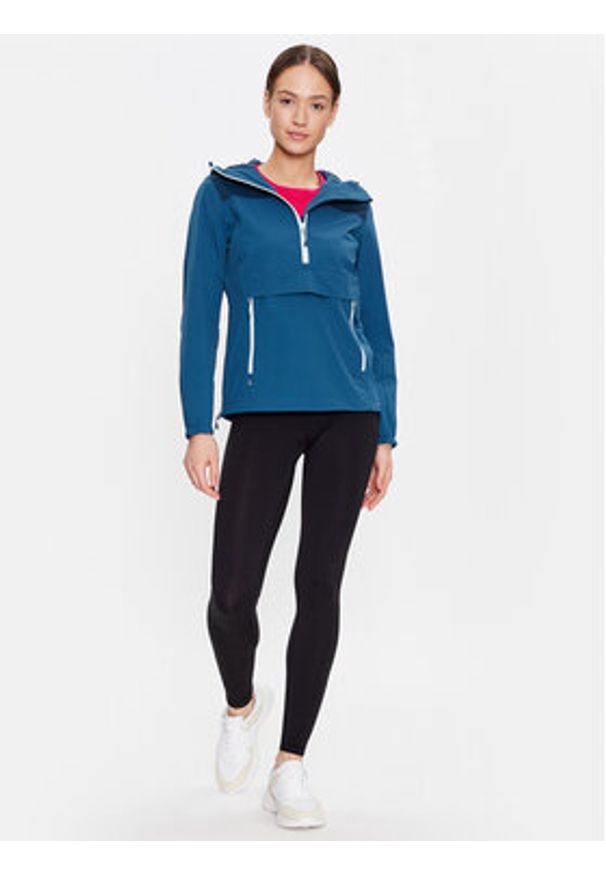 Halti Kurtka anorak Pallas 064-0560 Niebieski Regular Fit. Kolor: niebieski. Materiał: syntetyk