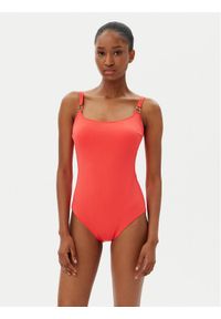 SELMARK - Selmark Strój kąpielowy BL458 Koralowy. Kolor: pomarańczowy. Materiał: syntetyk #1