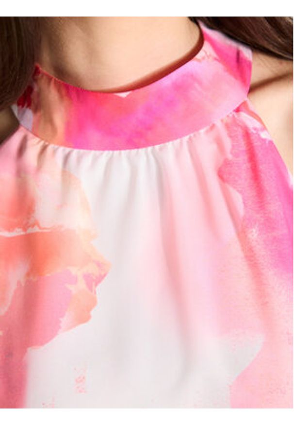 Swing Sukienka koktajlowa 5AI18500 Różowy Regular Fit. Kolor: różowy. Materiał: syntetyk. Styl: wizytowy