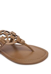 Tory Burch Japonki Miller 151169 Beżowy. Kolor: beżowy. Materiał: skóra #5