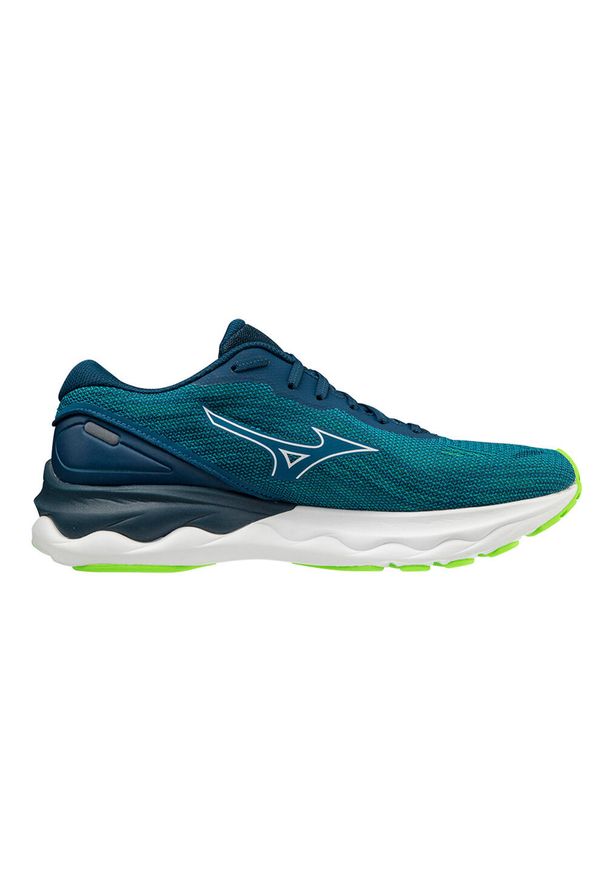 Buty do biegania męskie Mizuno Wave Skyrise 3 niebieskie. Kolor: niebieski. Model: Mizuno Wave