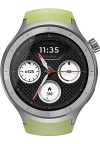 MOTOROLA - Smartwatch Motorola Motorola moto watch, 512 MB, Silver_Stainless Steel+Herbal Garden_Silicone (Silver). Rodzaj zegarka: smartwatch #1