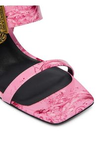 Versace Jeans Couture Sandały 80VA3S71 ZS366 Różowy. Kolor: różowy. Materiał: skóra #4