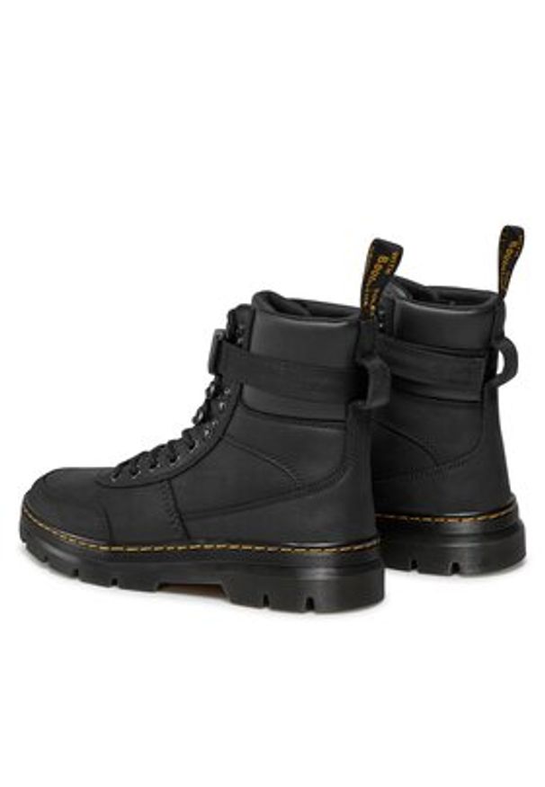 Dr. Martens Trapery Combs Tech Leather 27801001 Czarny. Kolor: czarny. Materiał: skóra