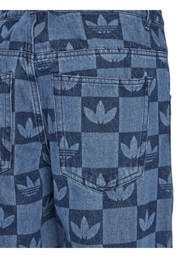 Adidas - adidas Jeansy JY2993 Niebieski Regular Fit. Kolor: niebieski