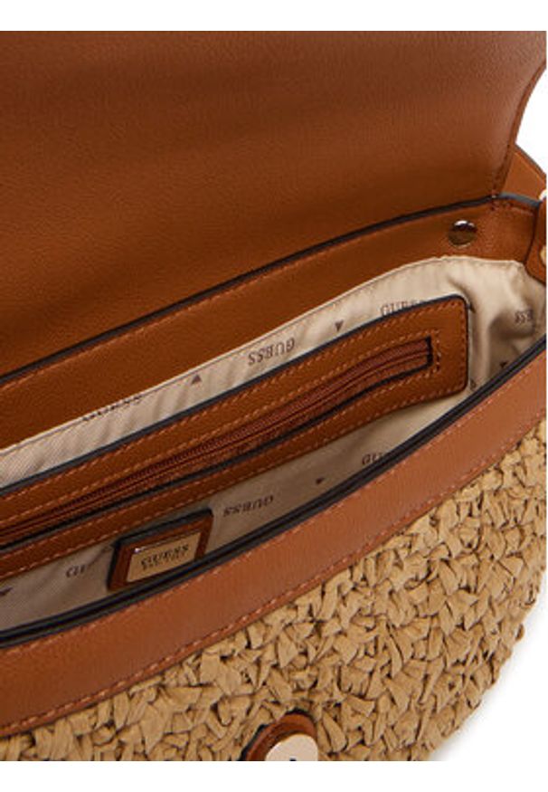 Guess Torebka Siria HWWG92 32200 Beżowy. Kolor: beżowy