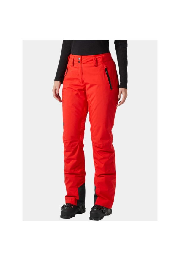 Spodnie Narciarskie Damskie Helly Hansen Legendary Ins. Kolor: czerwony. Sezon: zima. Sport: narciarstwo