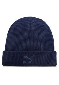 Puma Czapka Classics Mid Fit Beanie 025677 03 Granatowy. Kolor: niebieski. Materiał: akryl, materiał