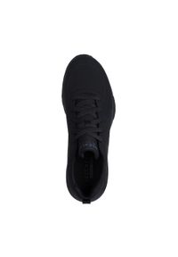 skechers - Adidasy Skechers Uno Lite - Lighter O, Mężczyźni. Kolor: czarny. Materiał: skóra ekologiczna, materiał. Sport: turystyka piesza