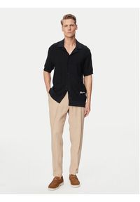 Karl Lagerfeld Jeans Polo B2M18028 Czarny Relaxed Fit. Typ kołnierza: polo. Kolor: czarny. Materiał: bawełna #3