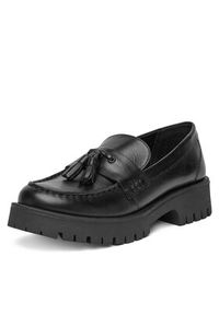 Sergio Bardi Loafersy ARC-F1091-05SB Czarny. Kolor: czarny. Materiał: skóra