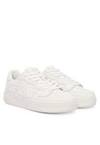 Replay - REPLAY Sneakersy GMZ6Z.000.C0005L Biały. Kolor: biały. Materiał: skóra #5